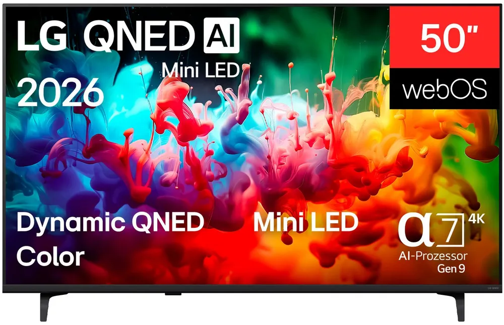 LG 50QNED71B6B QNED-Fernseher (126 cm/50 Zoll, 4K Ultra HD, Smart-TV)