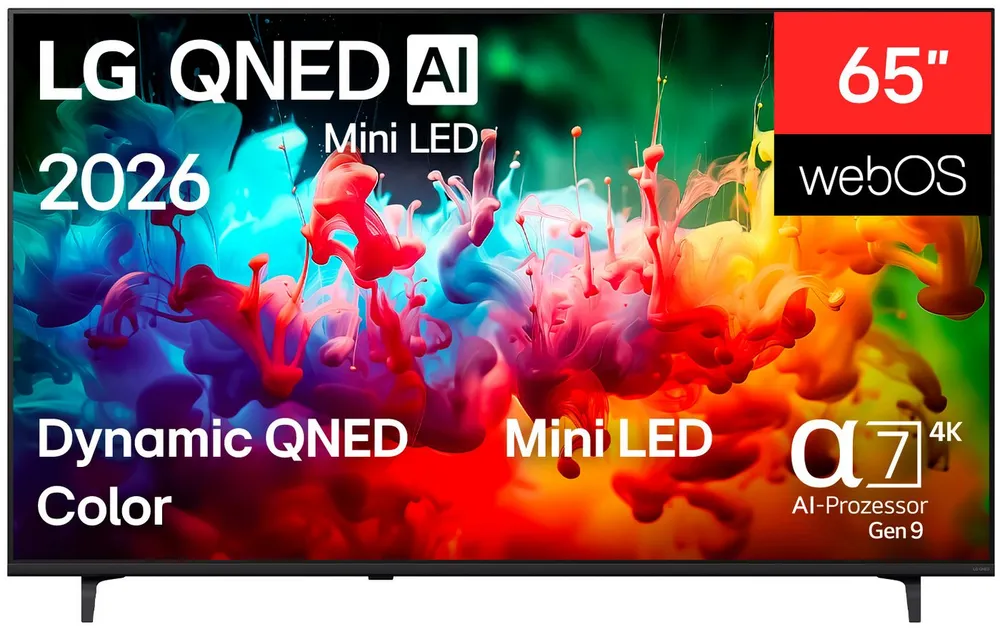 LG 65QNED71B6B QNED-Fernseher (164 cm/65 Zoll, 4K Ultra HD, Smart-TV)