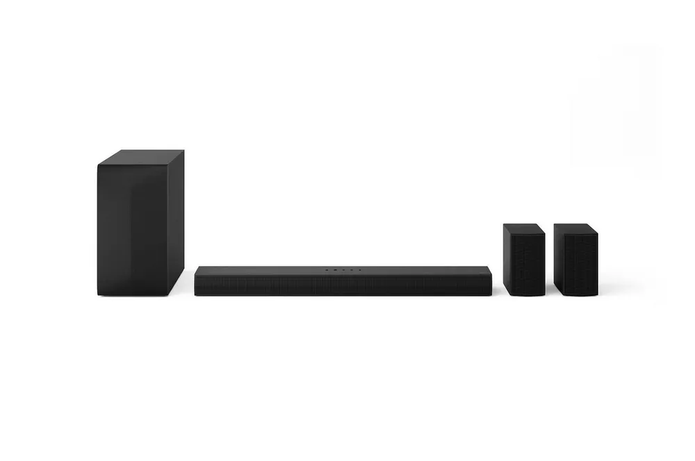 LG Home Theater Soundbar DSTR mit Dolby Atmos und hinteren Lautsprechern Soundbar