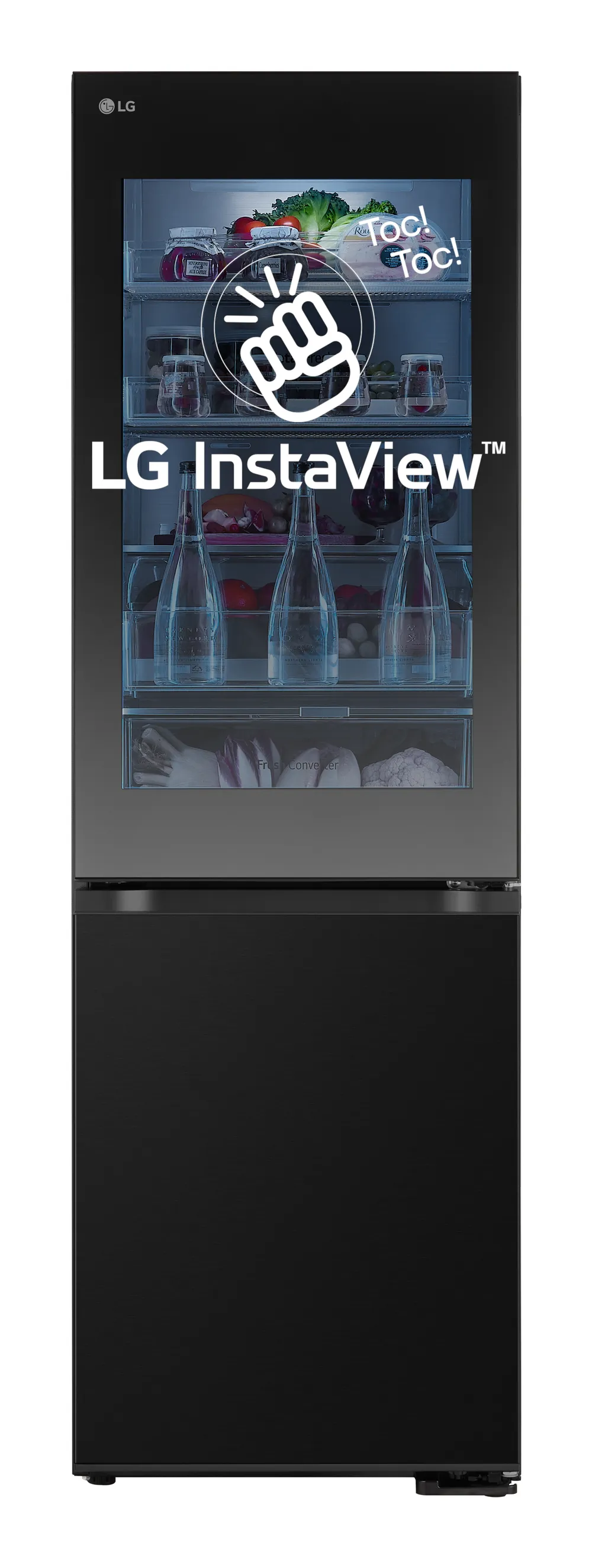 LG Kühl-/Gefrierkombination InstaView® GBG5160CEV, 186 cm hoch, 59,5 cm breit