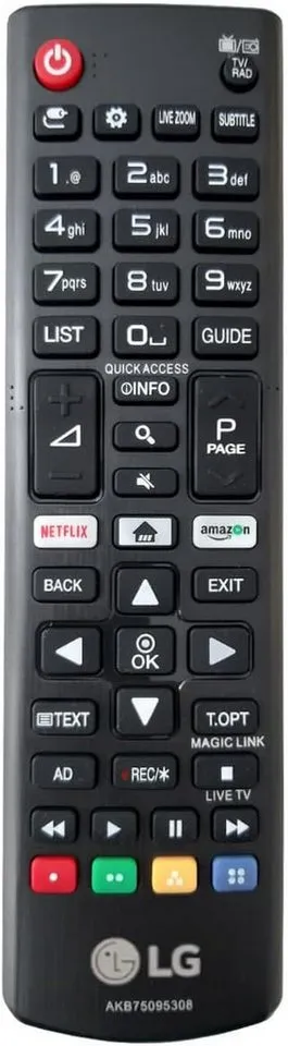 LG LG Fernbedienung AKB75095308 für LG Ultra-HD-Fernseher Fernbedienung