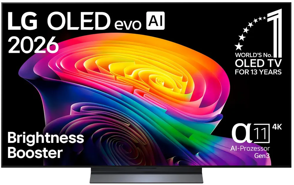 LG OLED55C68LA OLED-Fernseher (139 cm/55 Zoll, 4K Ultra HD, Smart-TV)