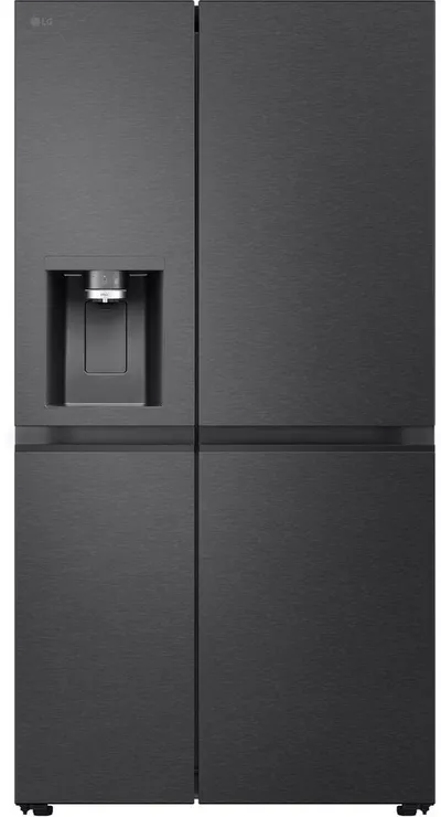 LG Side-by-Side GSLE81EPBD, 179 cm hoch, 91,3 cm breit, Wasser-/Eis-/Crushed Ice-Spender, Wassertank, Door Cooling+