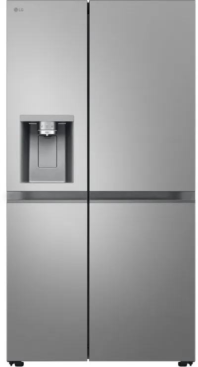 LG Side-by-Side GSLE81PYBD, 179 cm hoch, 91,3 cm breit, Wasser-/Eis-/Crushed Ice-Spender, Wassertank, Door Cooling+