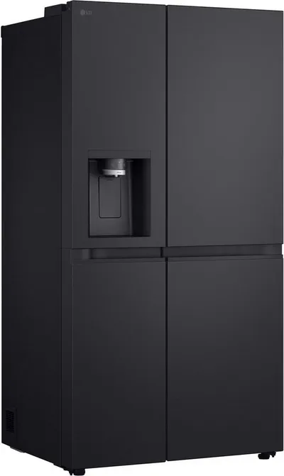 LG Side-by-Side L-Serie GSLE91EVAB, 179 cm hoch, 91,3 cm breit, Eis-, Crushed Ice- und Wasserspender, Total No Frost
