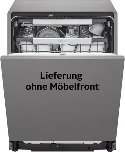 LG vollintegrierbarer Geschirrspüler DB476TXS, 14 Maßgedecke