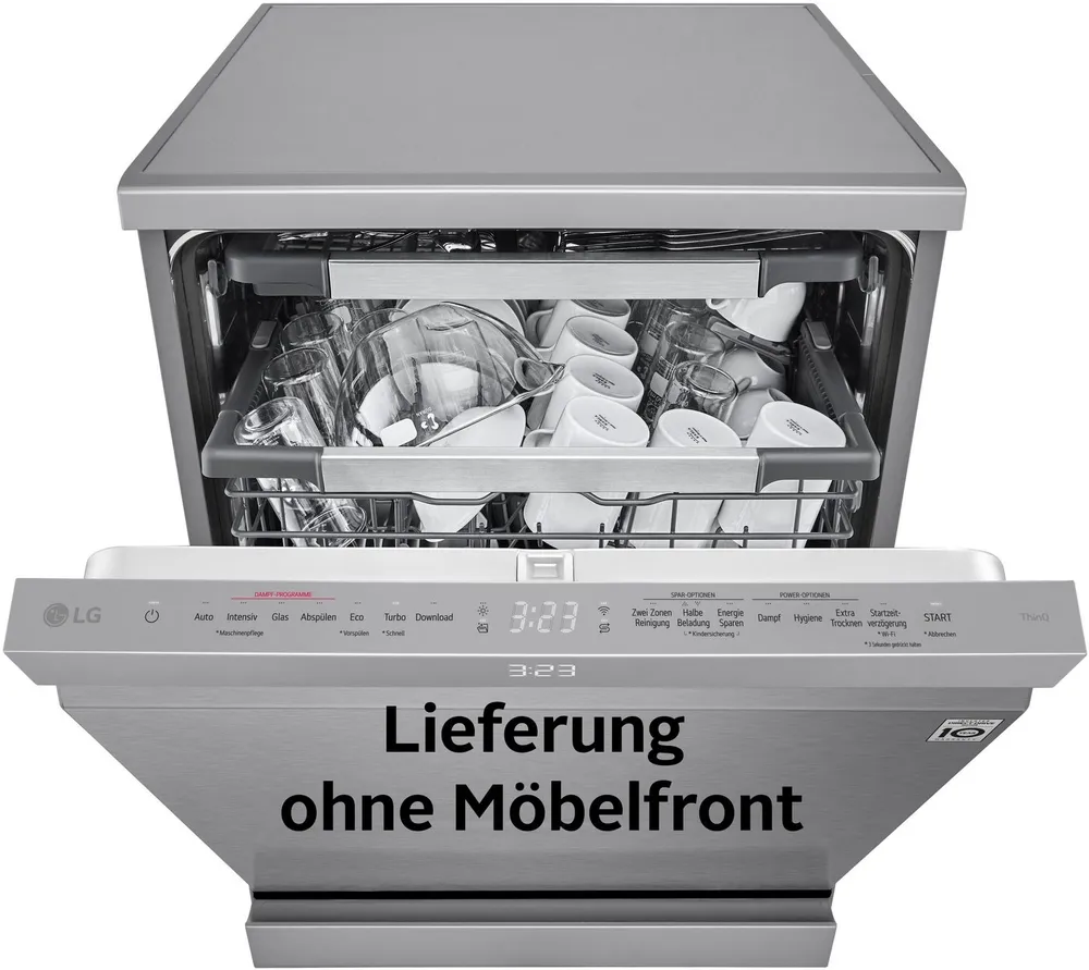 LG vollintegrierbarer Geschirrspüler DB597TXS, 14 Maßgedecke