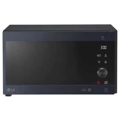 Mikrowelle LG MH6565CPW 25L 1000W Grill Smart Inverter Schwarz