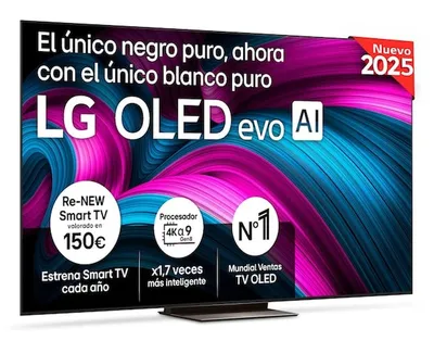 TV LG OLED evo AI OLED83C5ELA 83" 4K UltraHD 144Hz Smart TV WebOS HDR10 Dolby Vision Atmos