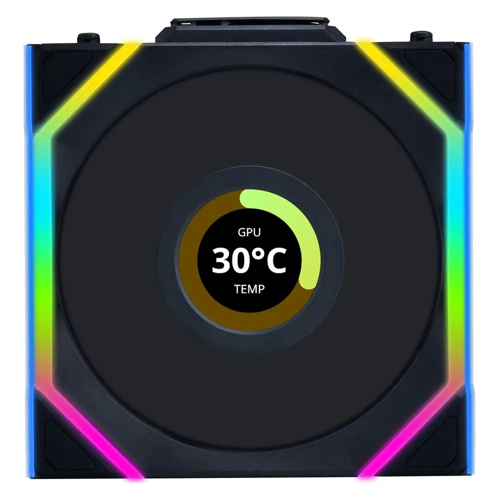 Ventilator Lian Li UNI FAN SL Wireless LCD 120 Reverse Blade 120mm 2