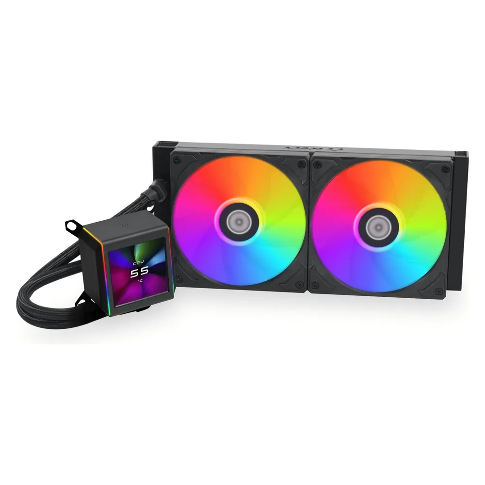 Flüssigkeitskühlung Lian Li GALAHAD II LCD 240mm 2 ARGB Lüfter
