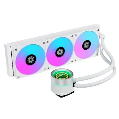 Refrigeración Líquida Lian-Li Galahad 2 Trinity 360mm 3 Lüfter RGB Weiß