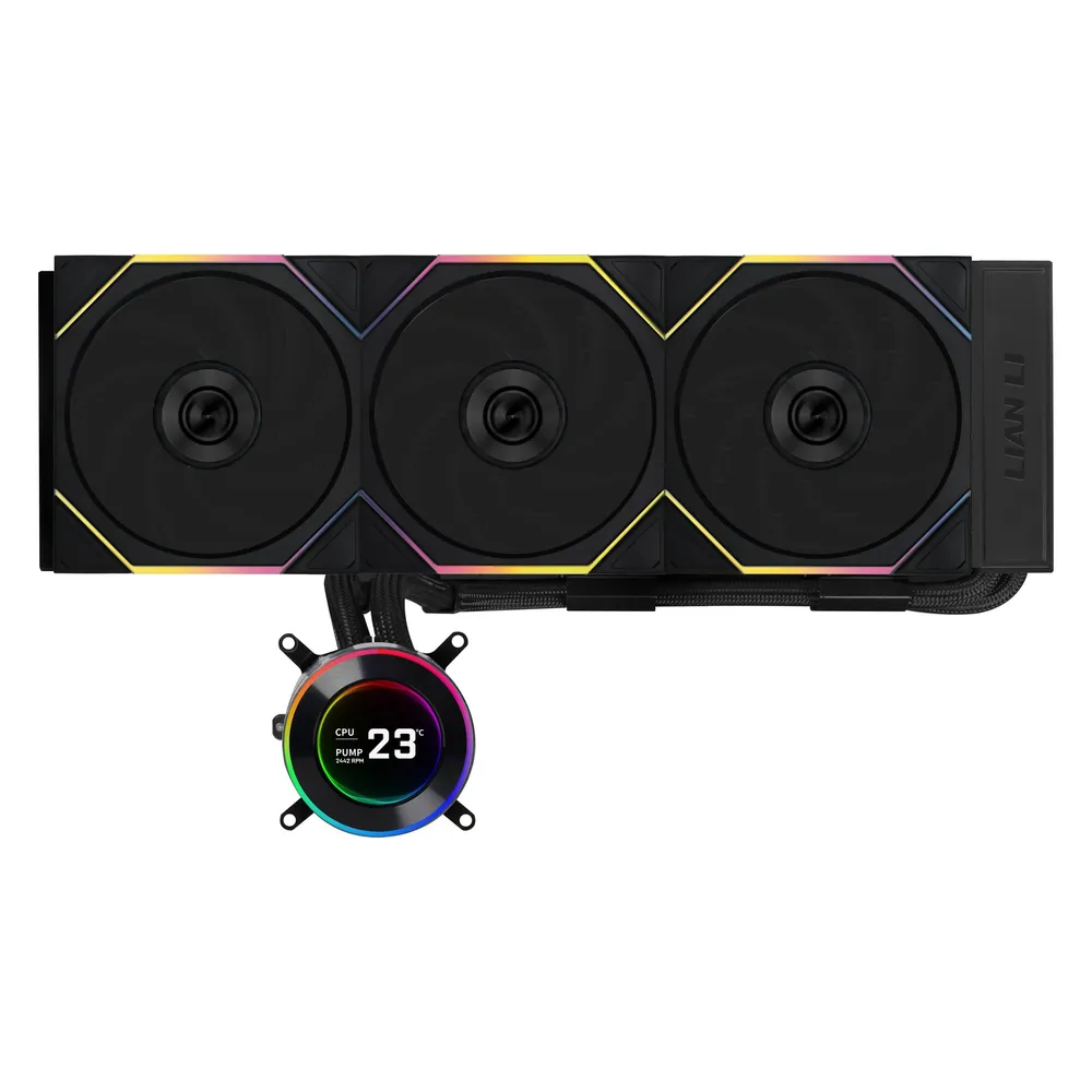 Refrigeración Líquida Lian Li Hydroshift II 360TL 360mm 3 Lüfter LCD RGB