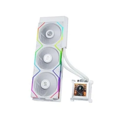 Refrigeración Líquida Lian Li Hydroshift II 360TL 360mm 3 Lüfter LCD Weiß