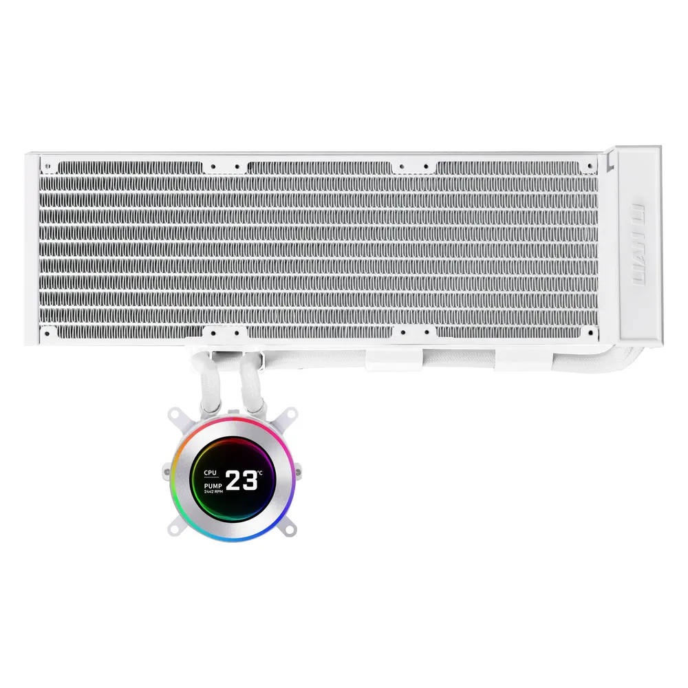 Refrigeración Líquida Lian Li Hydroshift II LCD-C 360mm Ohne Lüfter LCD-Bildschirm