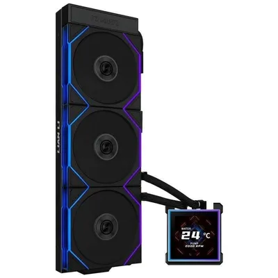 Lian Li HydroShift II LCD-S Flüssigkeitskühlung 360 mm 3 RGB-Lüfter IPS Leiser Betrieb