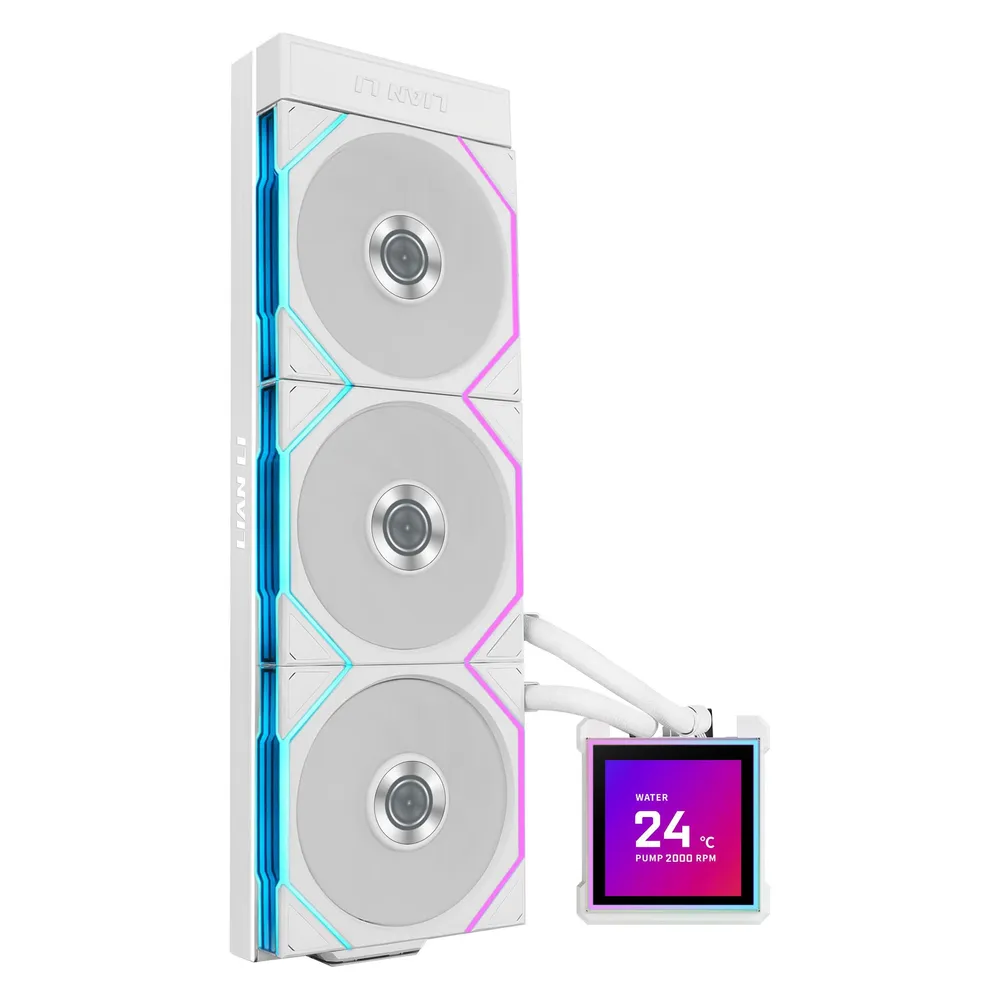 Refrigeración Líquida Lian Li HydroShift II LCD-S 360 mm 3 Lüfter IPS RGB