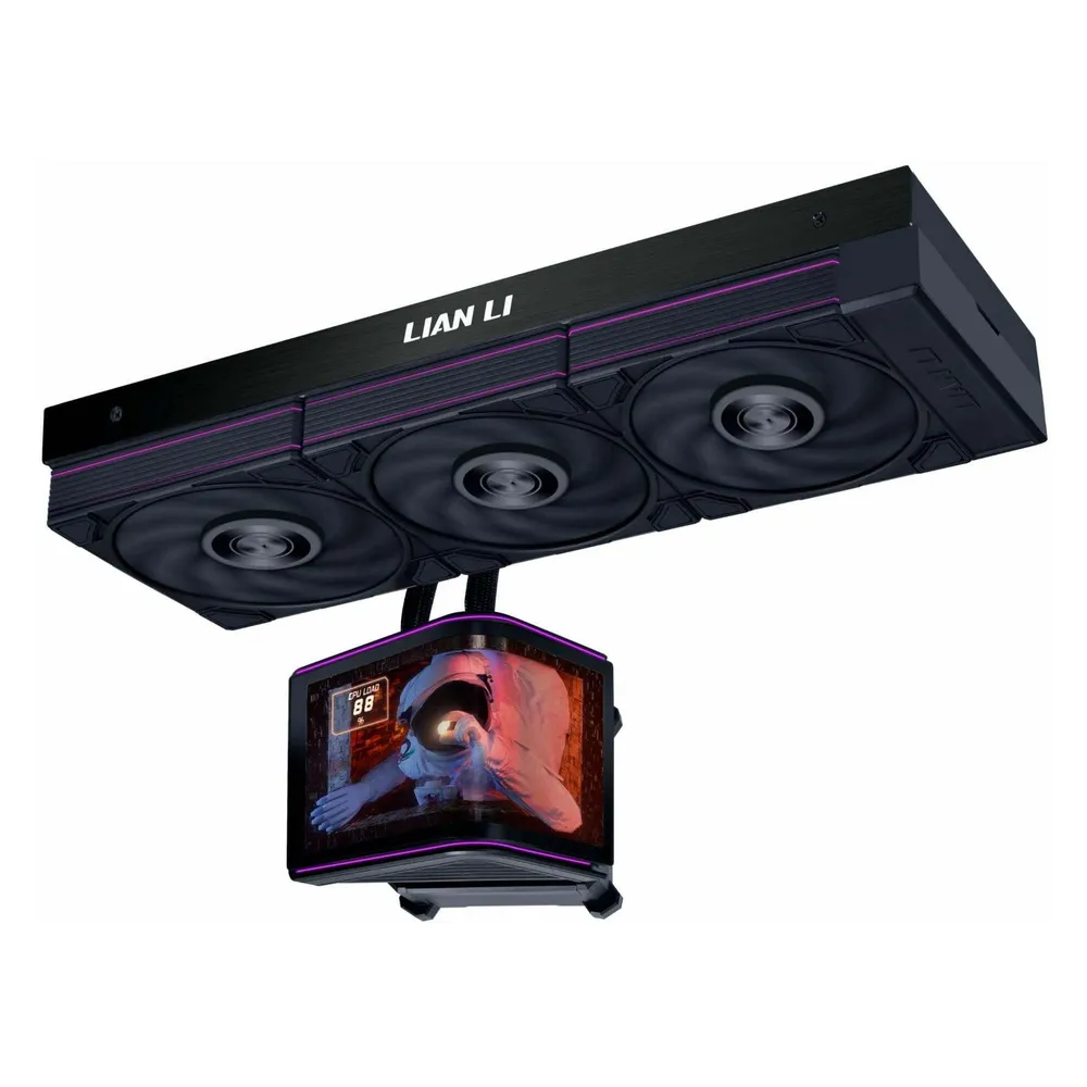 Wasserkühlung Lian-Li HydroShift II OLED 400mm 1 Lüfter OLED