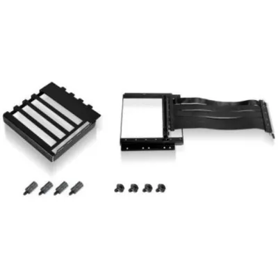 Vertikale Halterung VGA Lian Li O11D-1X 4.0 NE mit PCIe Riser