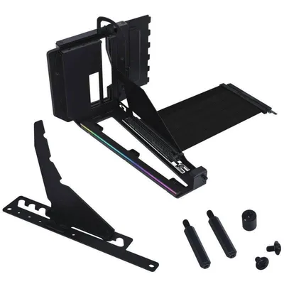 Grafikkartenhalterung Lian-Li Vertical GPU Bracket Kit V4 PCIe 5.0 Schwarz RGB
