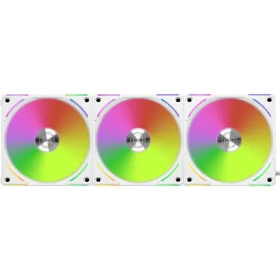 Lian-Li UNI FAN AL V2 120 3er-Pack weißer Zusatzlüfter
