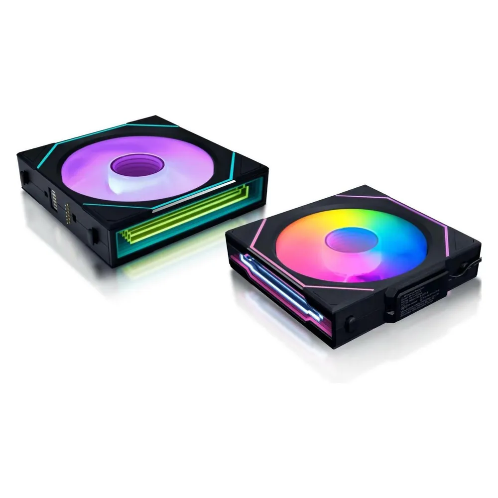 Lian Li Uni Fan SL-INF Wireless Reverse RGB 3er Set 12cm PC-Gehäuselüfter Schwarz