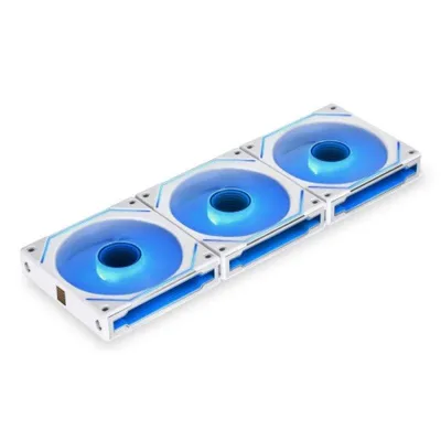 Ventilador suplementario Lian Li Uni Fan 12RSLIN3W 120mm 2100RPM RGB Weiß mit Controller