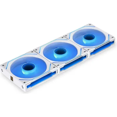 Lian-Li Uni SL 120 Infinity ARGB PWM 3er-Pack Zusatzlüfter, 120 mm, weiß