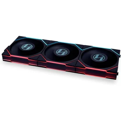 Lian-Li 3er Pack UNI FAN TL LCD Zusatzlüfter 120mm schwarz