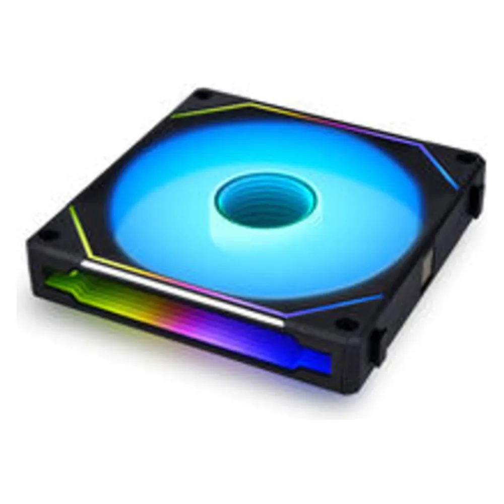 Zusatzlufter Lian Li Uni Fan SL140 Infinity 140mm PWM kabellos RGB schwarz
