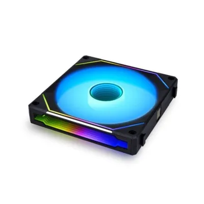 Zusatzlufter Lian Li Uni Fan SL140 Infinity 140mm PWM kabellos RGB schwarz