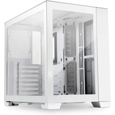 Lian-Li O11 Dynamic Mini Snow Tempered Glass USB-C/3.1 weiß