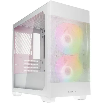 Lian-Li Lancool 205M Mesh RGB gehärtetes Glas USB 3.0 weiß