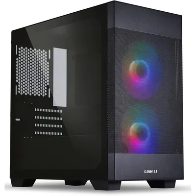 Lian-Li Lancool 205M Mesh RGB gehärtetes Glas USB 3.0 Schwarz