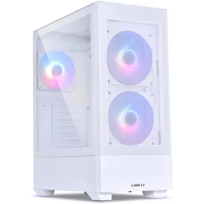 Lian-Li Lancool 205 Mesh C gehärtetes Glas USB-C Weiß
