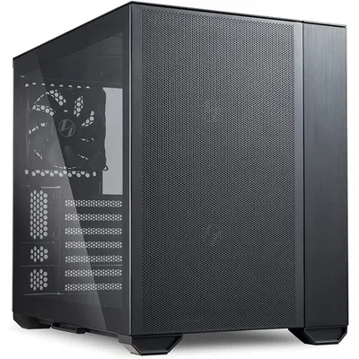 Lian-Li O11 Air Mini gehärtetes Glas USB 3.0 Aluminium Schwarz