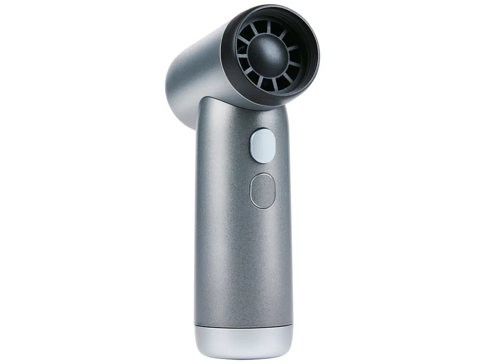 LIFETIME AIR USB-Handventilator 3 Geschwindigkeiten, 1100mAh, silber