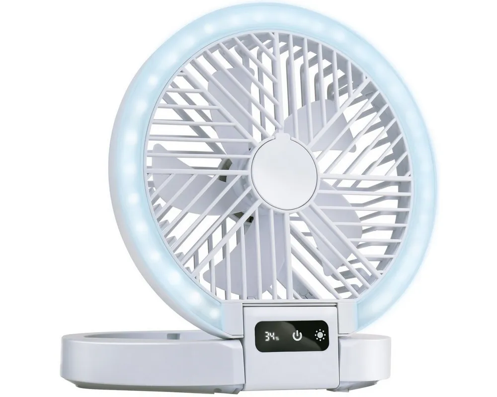 Lifetime Tischventilator LIFETIME AIR Mini Ventilator USB 1200mAh Akku
