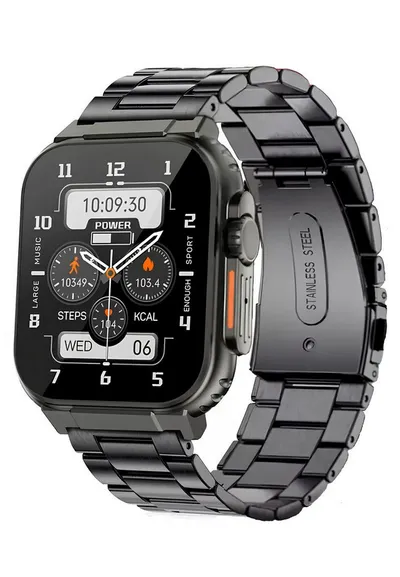 Lige Smart Watch Ultra Herren mit Telefonfunktion, Fitness-Tracker Smartwatch, IP67 Wasserdicht, 100+ Sportmodi, Schlafüberwachung