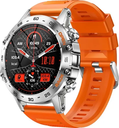 Lige Smartwatch Herren mit Telefonfunktion, 24/7 Herzfrequenz Smartwatch, IP68 Wasserdicht, bis zu 10 Tage Akkulaufzeit, 100+ Sportmodi