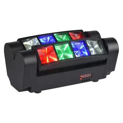 Light4Me SPIDER MKII TURBO - Efekt LED 8x3W RGBW