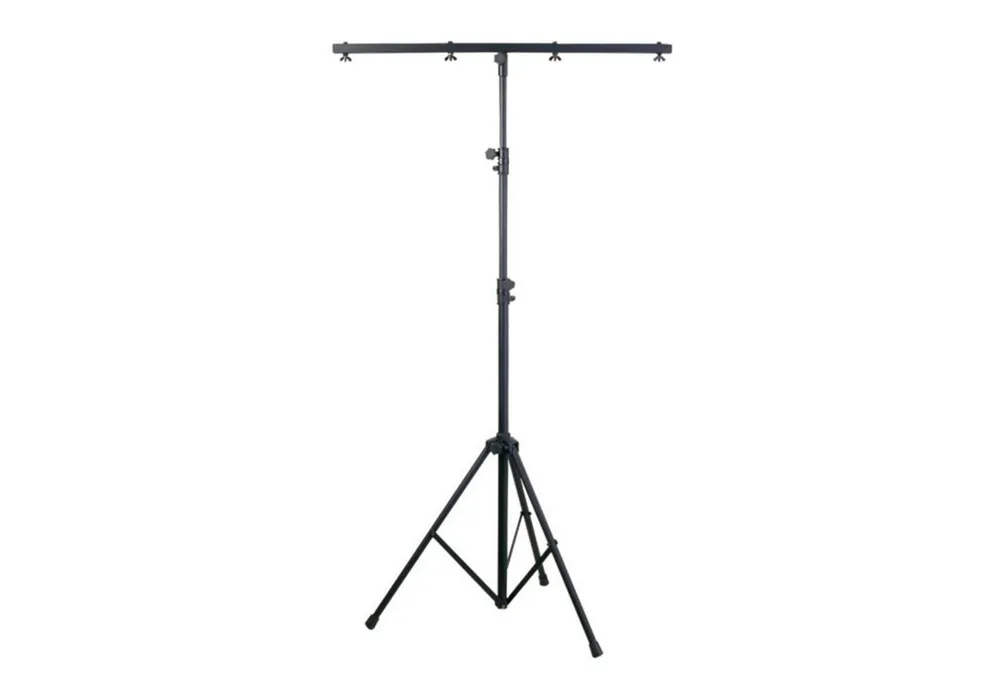 lightmaXX Lampenstativ (LS-5 Stahl Lichtstativ, Lichtstativ 2.5m, T-BAR Lichtstativ)