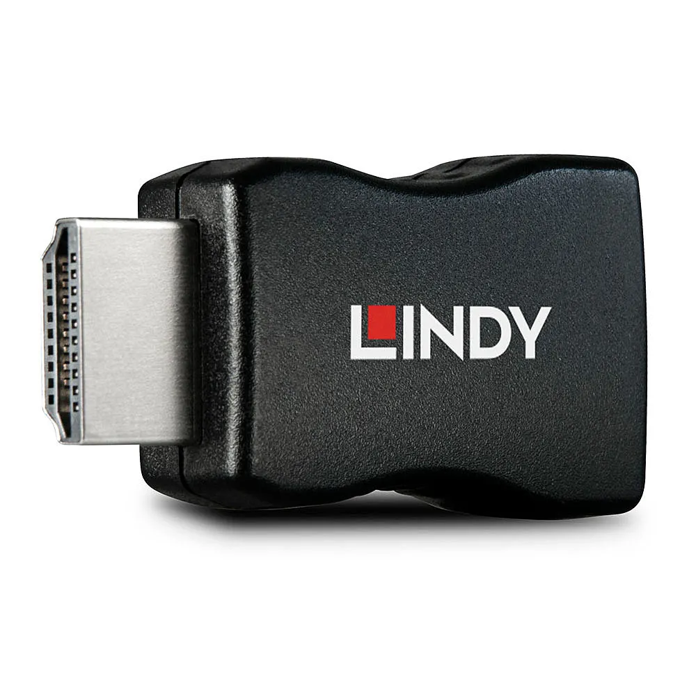 HDMI-Adapter Lindy 32104 Männlich zu Weiblich 4K Schwarz