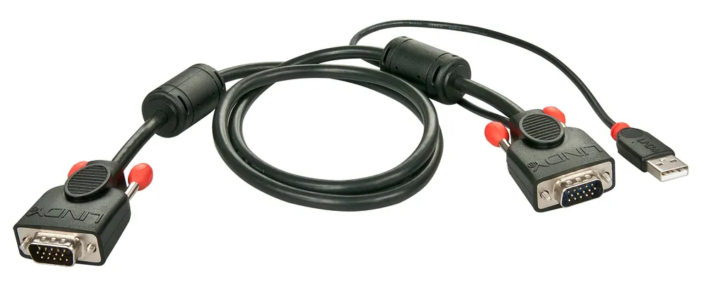 VGA Kabel Lindy 33770 1 m Blau VGA Kabel Lindy 33770 1 m Blau