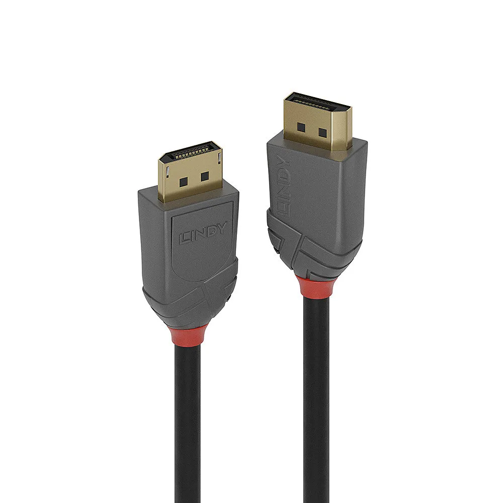 DisplayPort-Kabel Lindy 36483 3m Männlich/Männlich 8K 32,4 Gbps AWG27