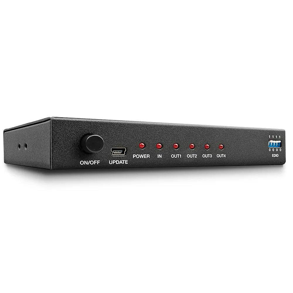 HDMI Splitter Lindy 38159 4K 4 Ausgänge Ultra HD Schwarz