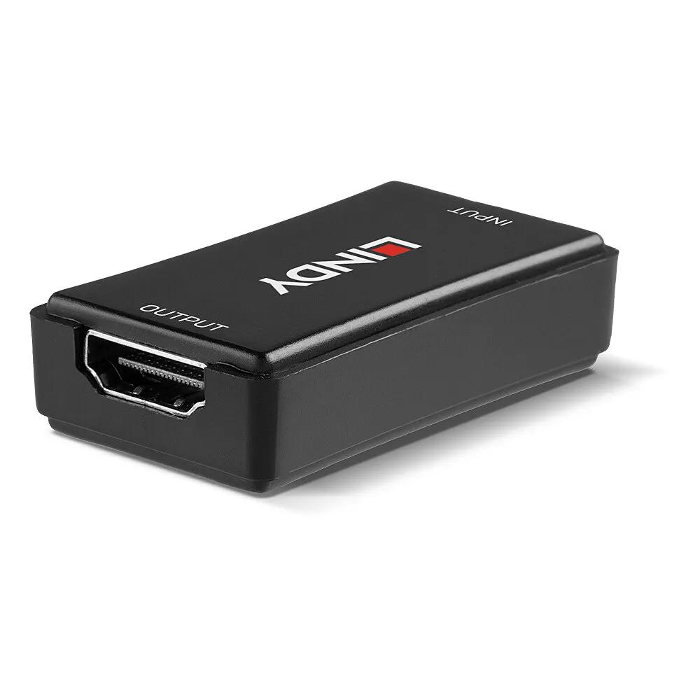 HDMI-Verlängerer Lindy 38211 20 m 3D Schwarz HDCP