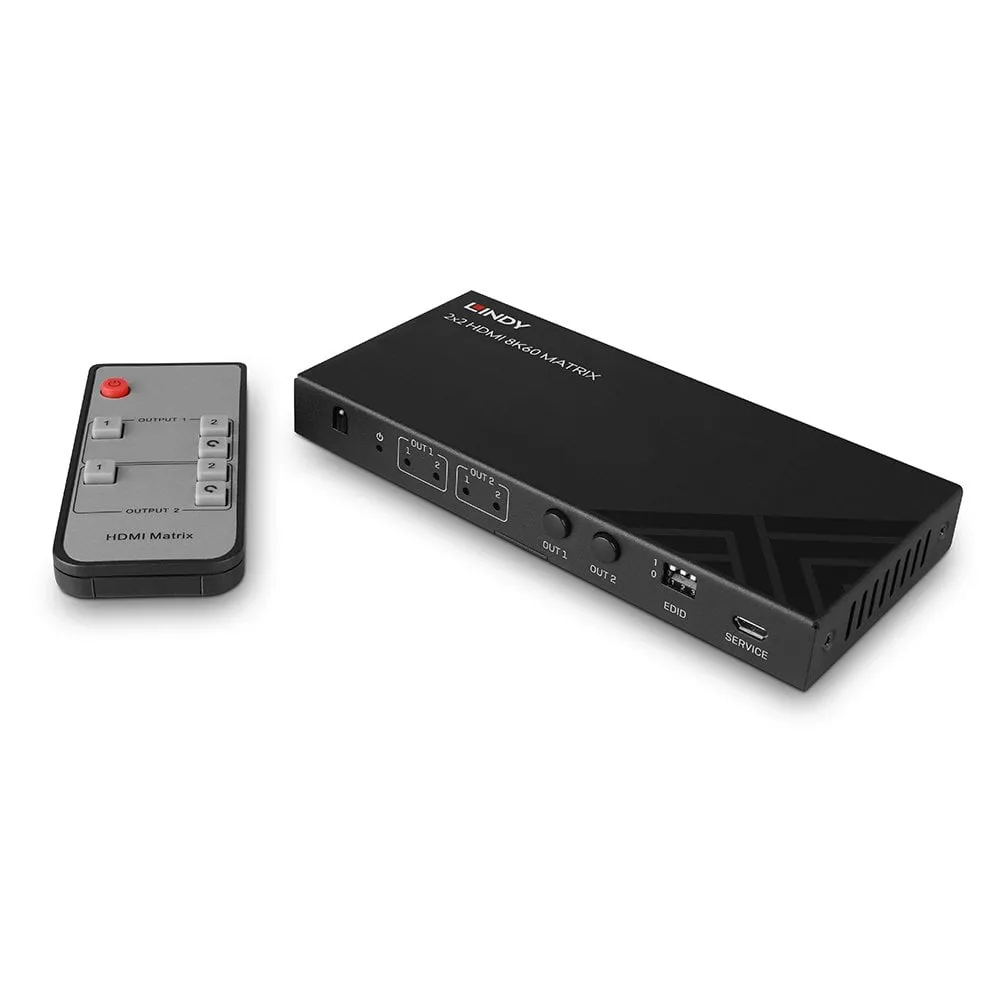 AV Switch Lindy 38313 8K HDMI 2.1 40 Gbit/s