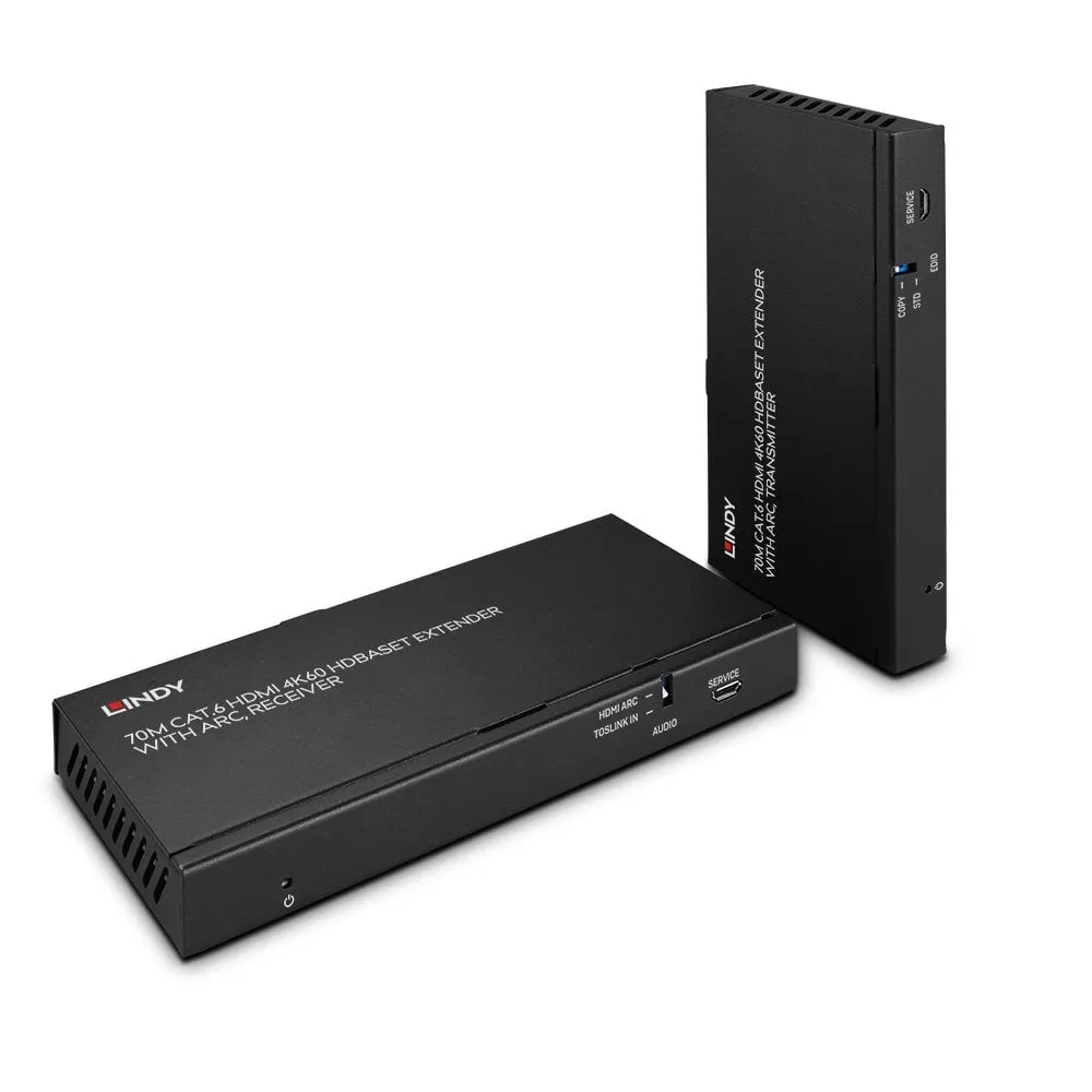 AV-Extender Lindy 38349 Sender und Empfänger 4K60 70m Cat.6
