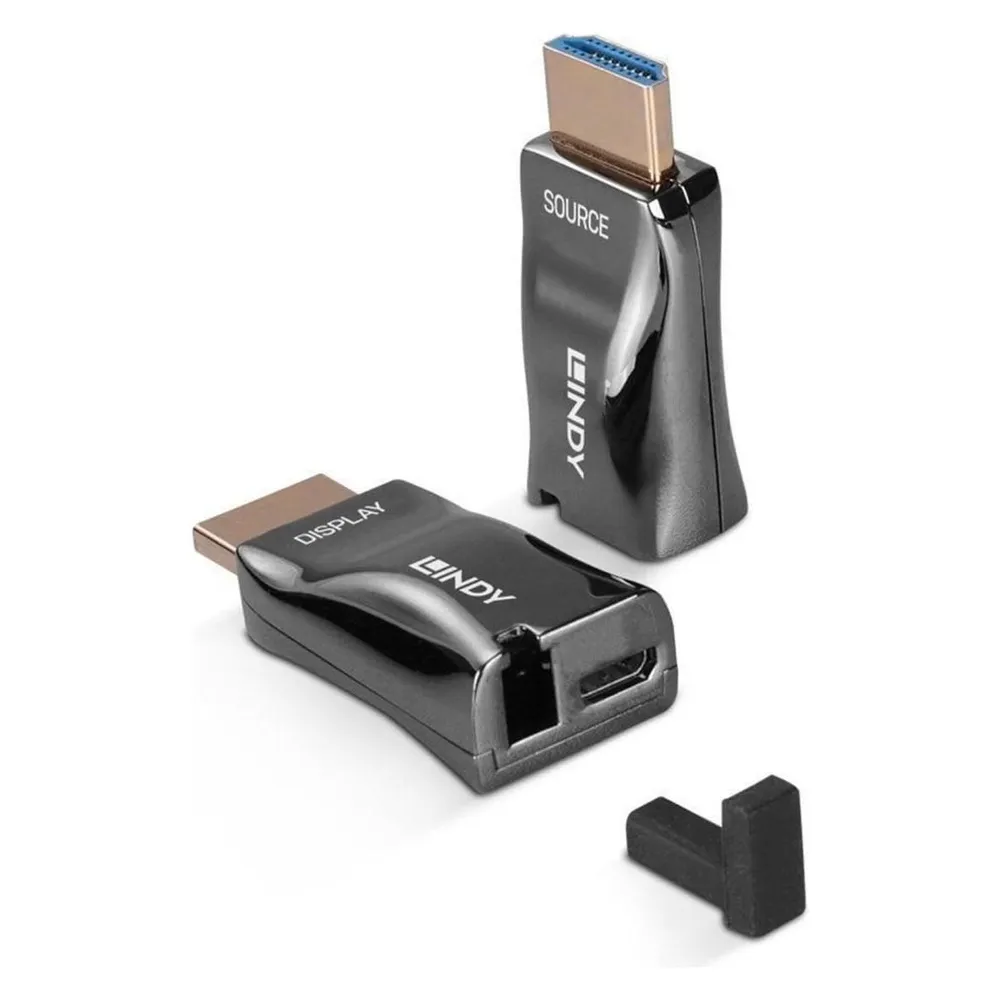 Lindy 300m HDMI 4K60 Fiber Optic Dongle extender